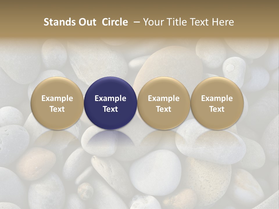 Macro Wallpaper Textured PowerPoint Template