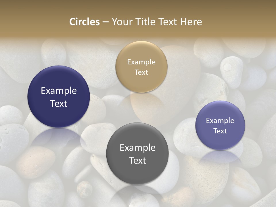 Macro Wallpaper Textured PowerPoint Template