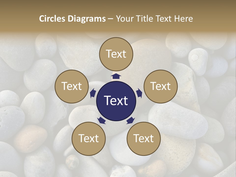 Macro Wallpaper Textured PowerPoint Template