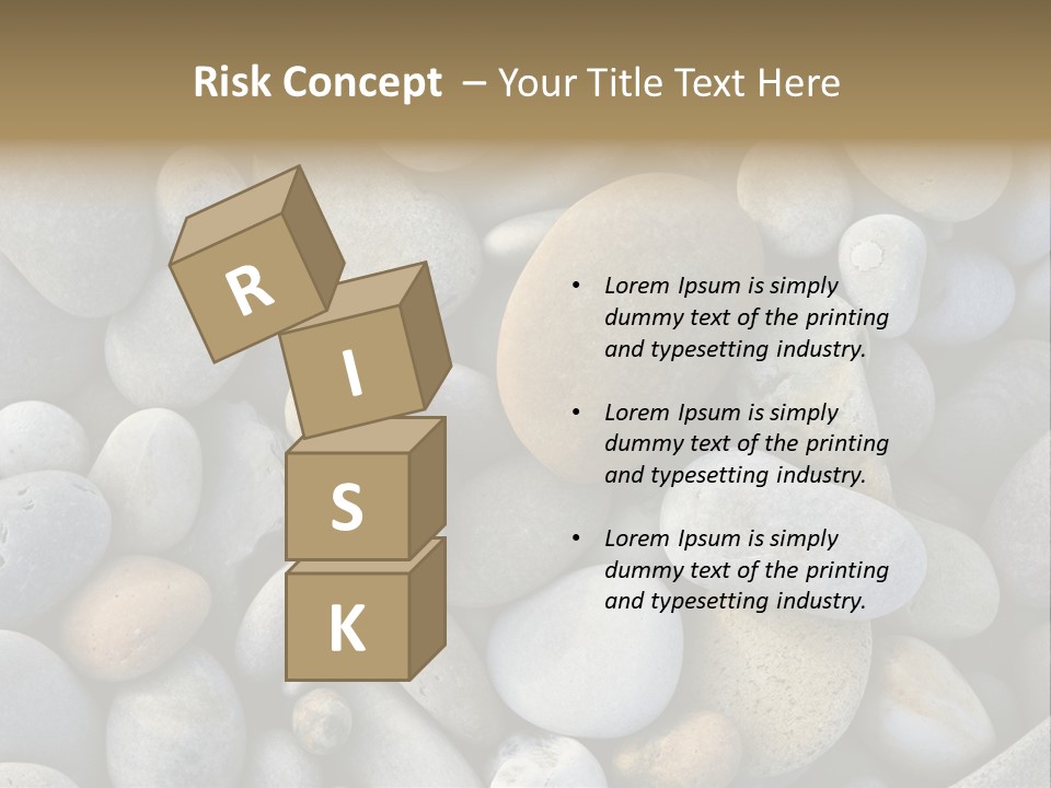 Macro Wallpaper Textured PowerPoint Template