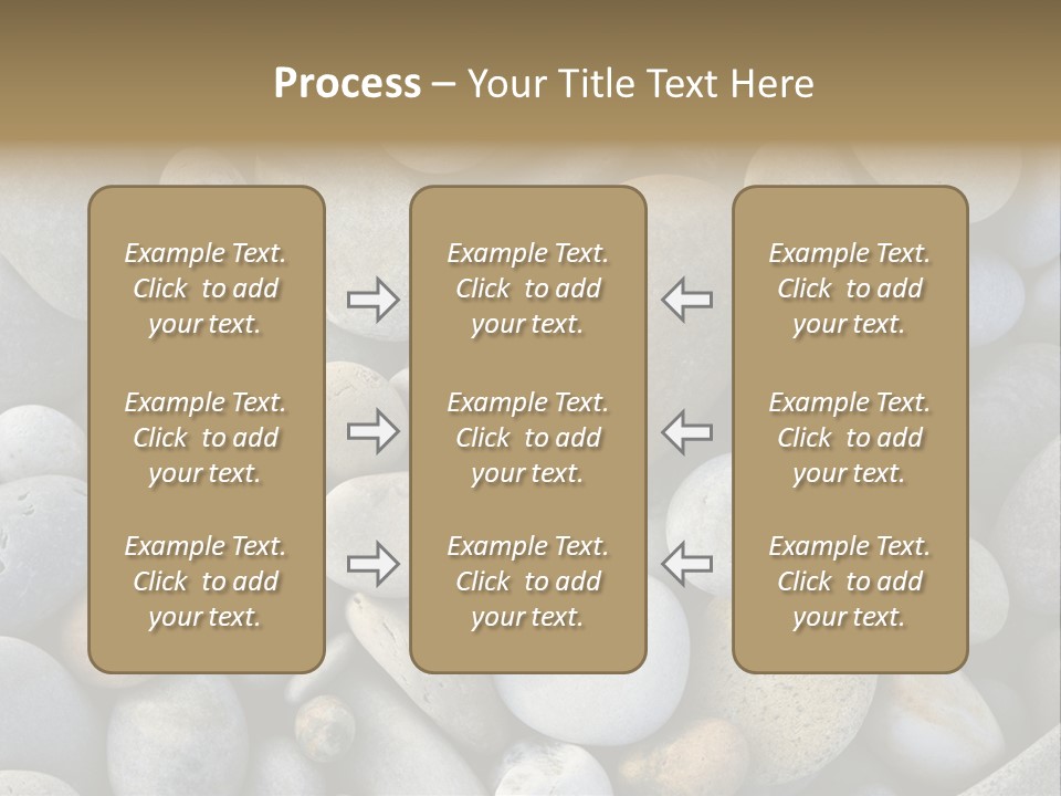 Macro Wallpaper Textured PowerPoint Template