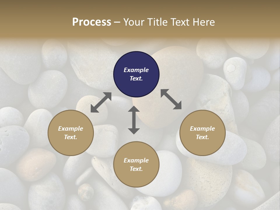 Macro Wallpaper Textured PowerPoint Template