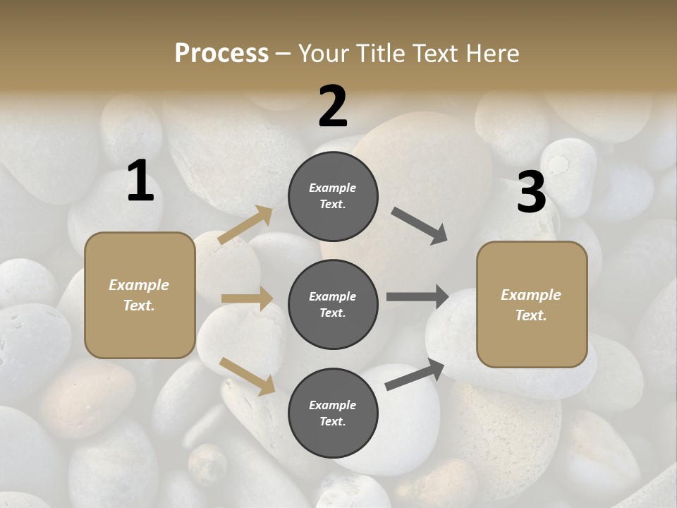 Macro Wallpaper Textured PowerPoint Template