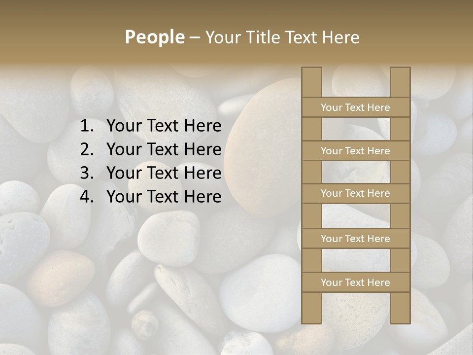 Macro Wallpaper Textured PowerPoint Template