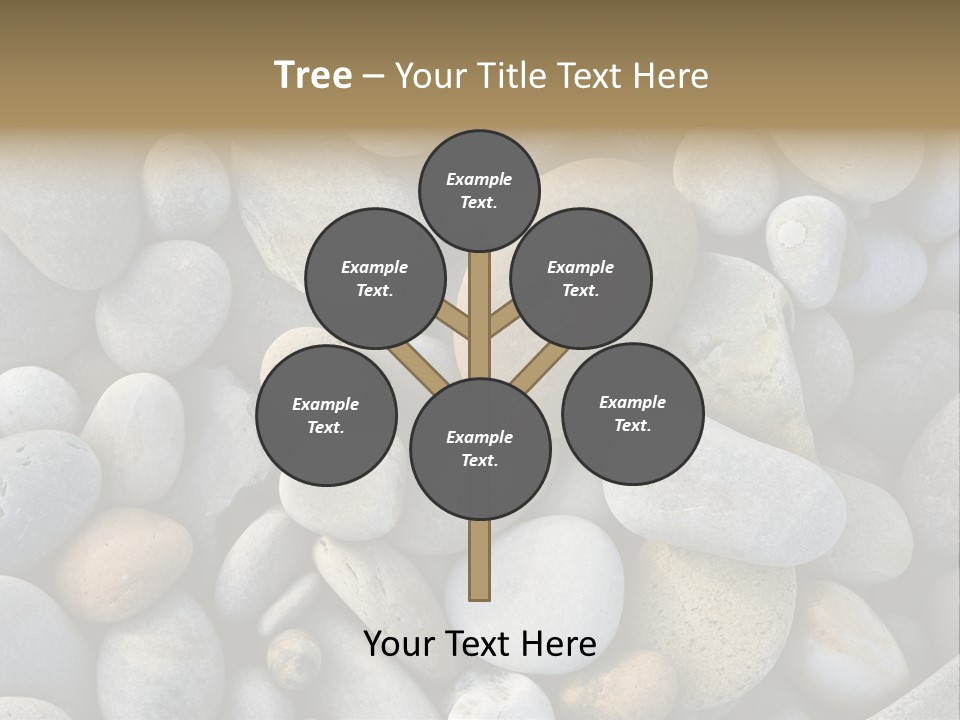 Macro Wallpaper Textured PowerPoint Template