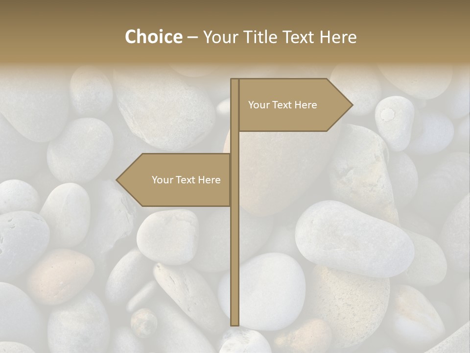 Macro Wallpaper Textured PowerPoint Template