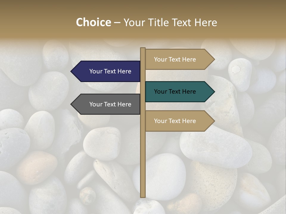 Macro Wallpaper Textured PowerPoint Template