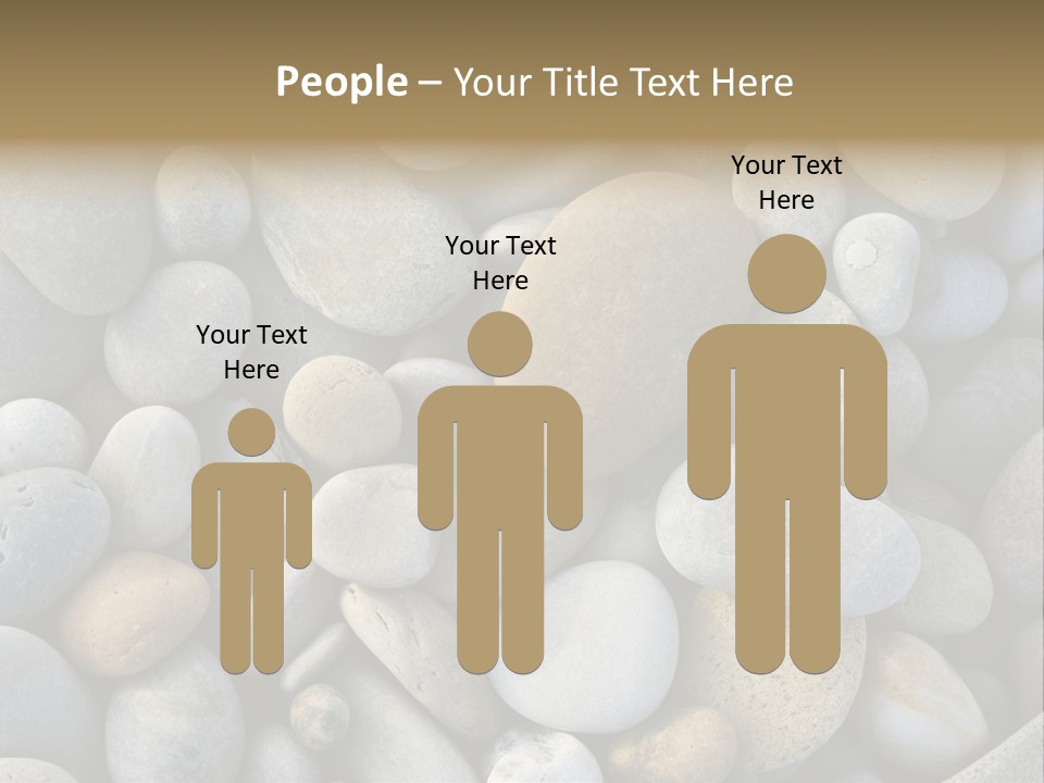 Macro Wallpaper Textured PowerPoint Template