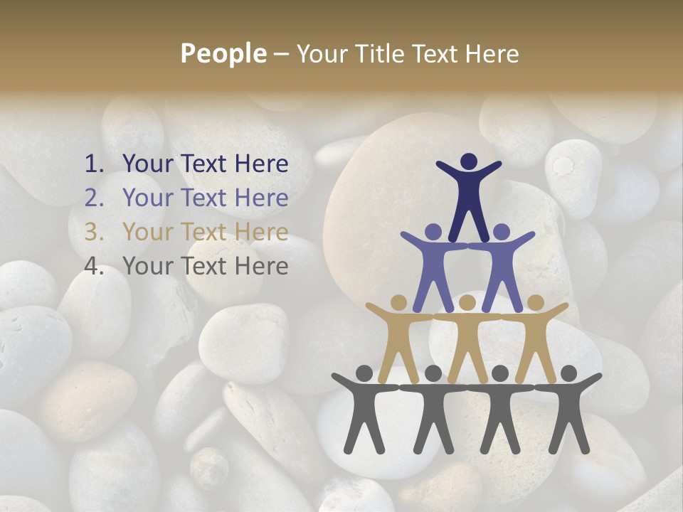 Macro Wallpaper Textured PowerPoint Template