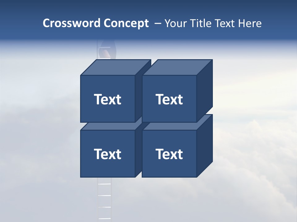Equilibrium Peg Sunset PowerPoint Template
