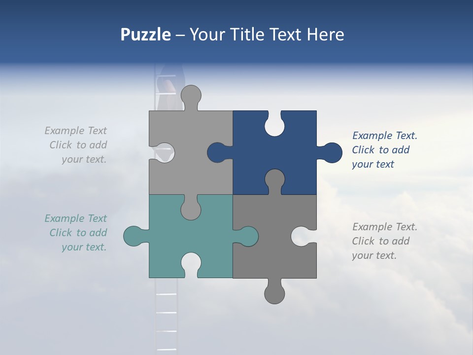 Equilibrium Peg Sunset PowerPoint Template