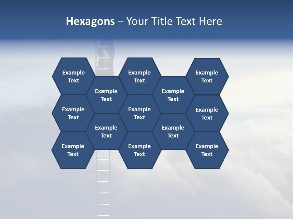 Equilibrium Peg Sunset PowerPoint Template