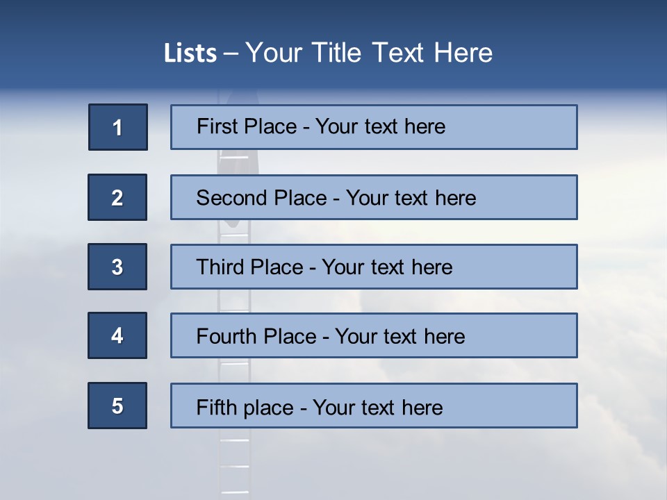 Equilibrium Peg Sunset PowerPoint Template