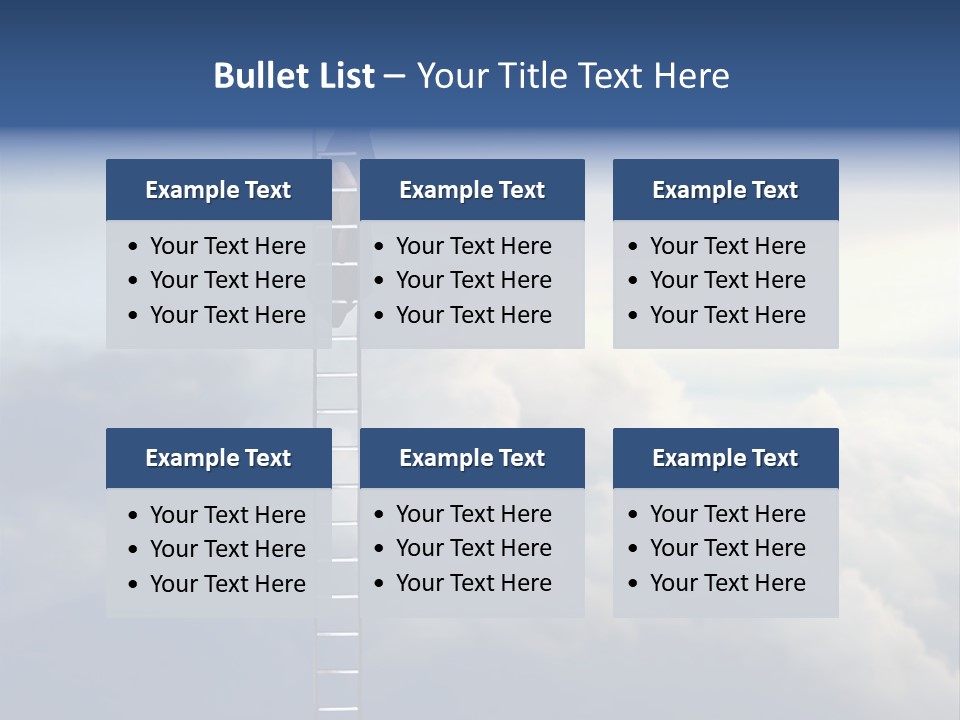 Equilibrium Peg Sunset PowerPoint Template