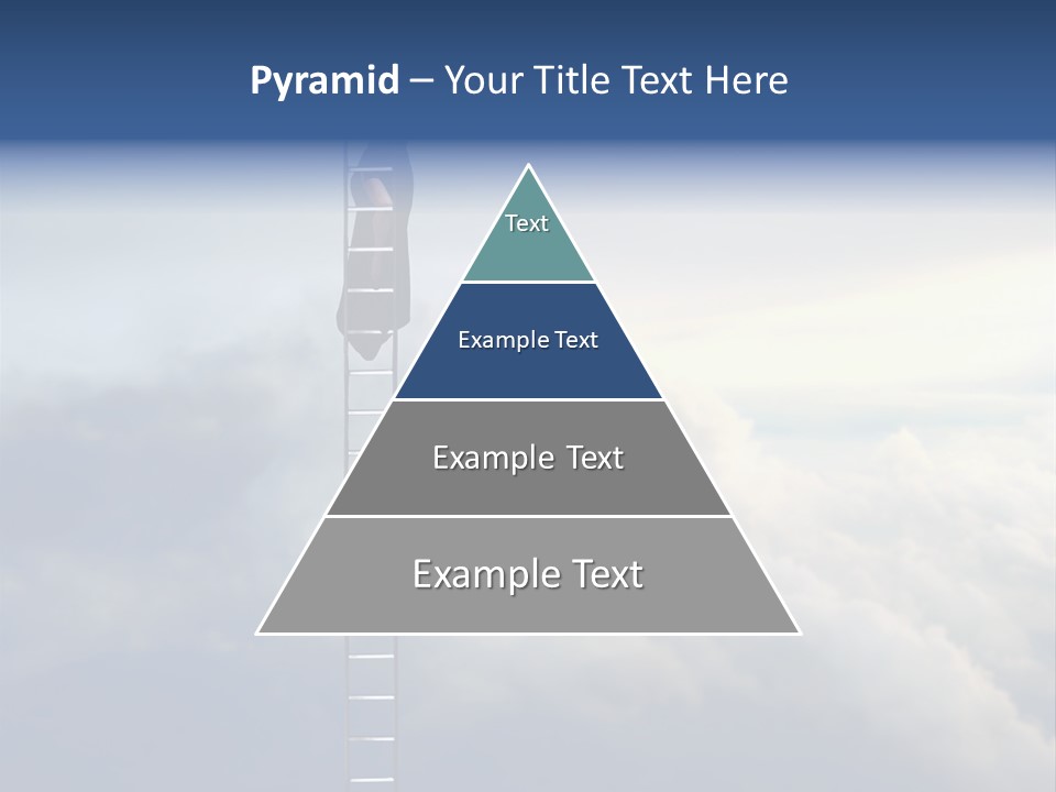 Equilibrium Peg Sunset PowerPoint Template