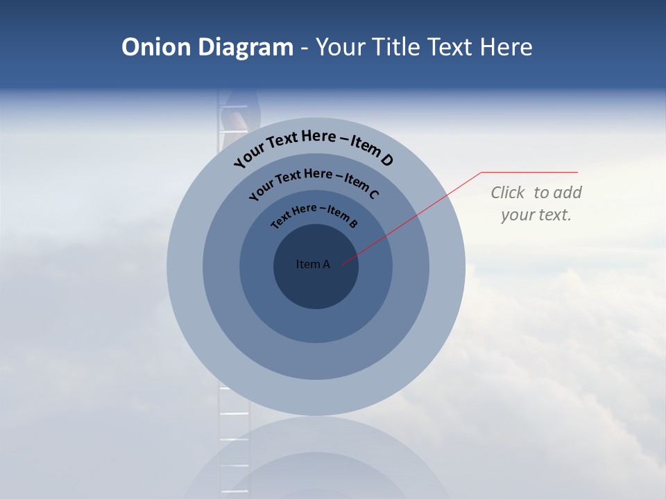 Equilibrium Peg Sunset PowerPoint Template