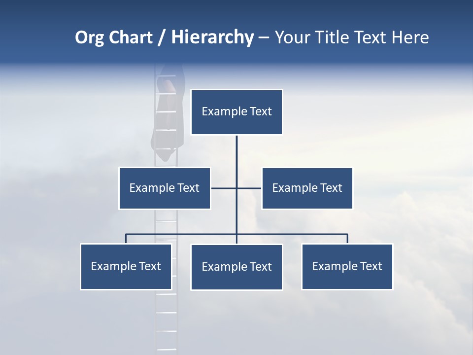 Equilibrium Peg Sunset PowerPoint Template