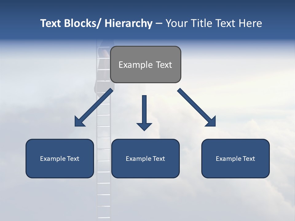 Equilibrium Peg Sunset PowerPoint Template