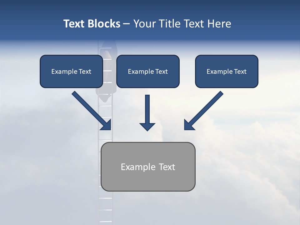 Equilibrium Peg Sunset PowerPoint Template