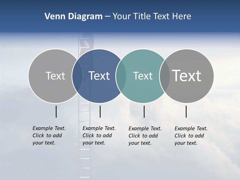 Equilibrium Peg Sunset PowerPoint Template
