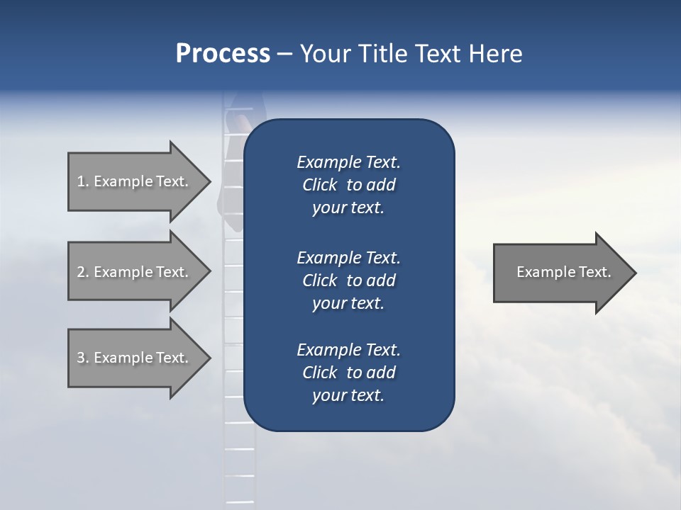 Equilibrium Peg Sunset PowerPoint Template