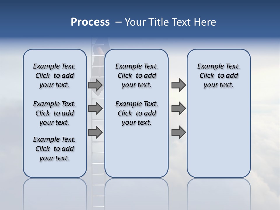 Equilibrium Peg Sunset PowerPoint Template