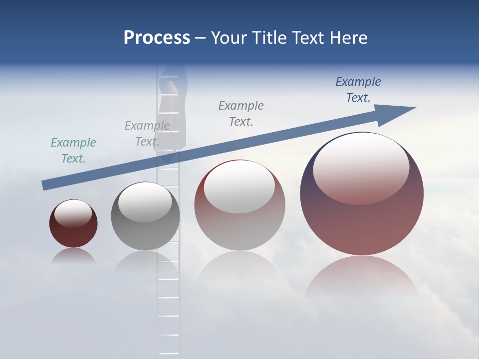 Equilibrium Peg Sunset PowerPoint Template
