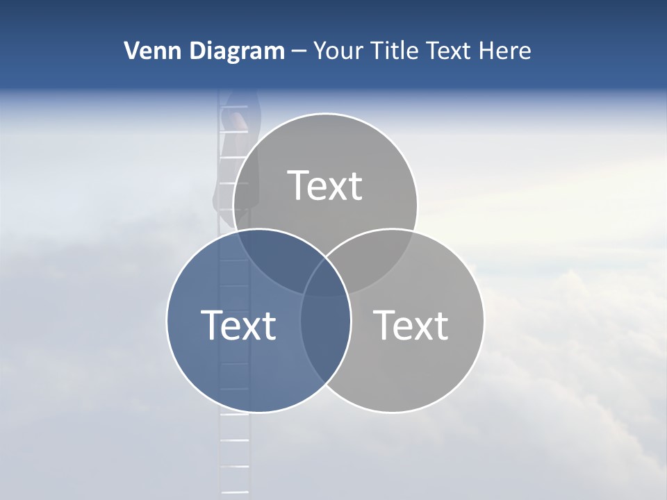Equilibrium Peg Sunset PowerPoint Template