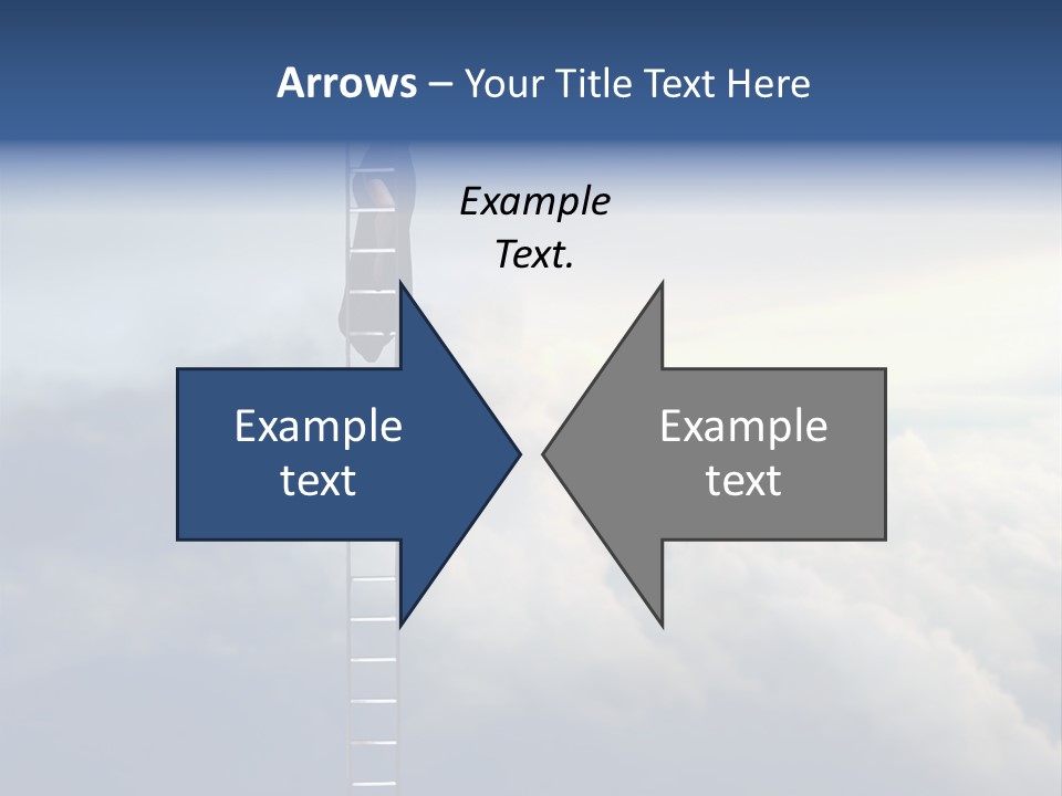 Equilibrium Peg Sunset PowerPoint Template