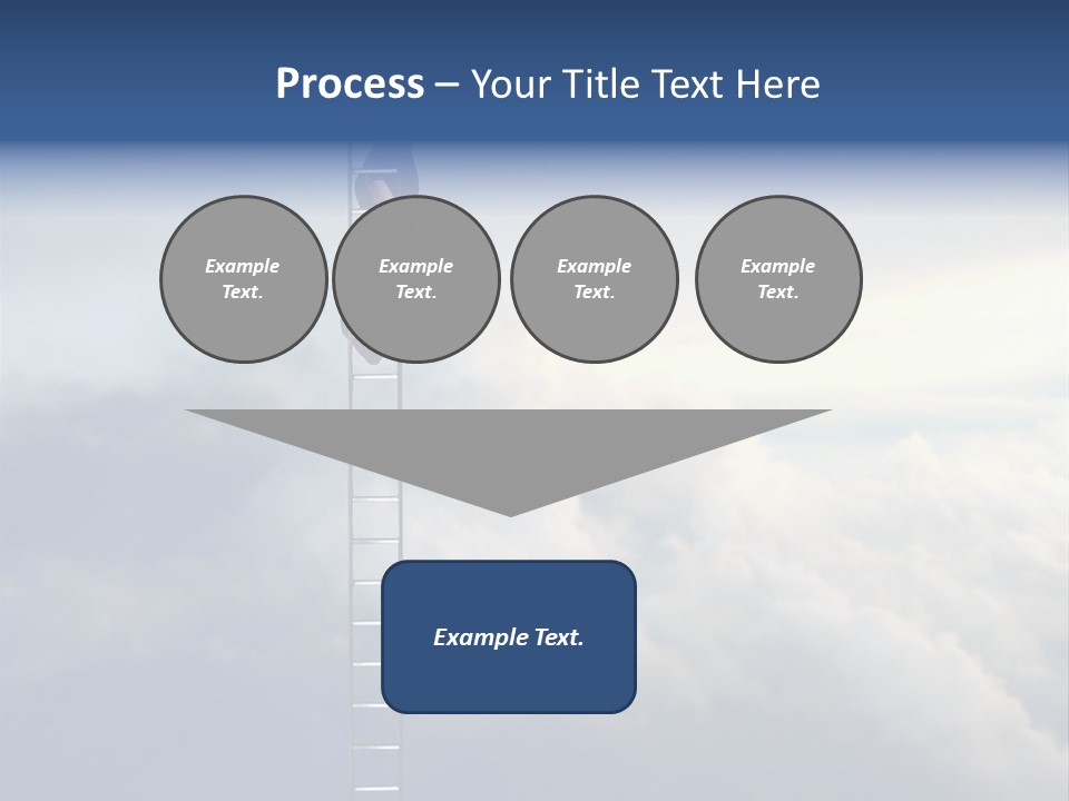 Equilibrium Peg Sunset PowerPoint Template