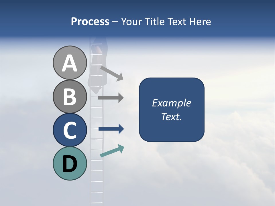 Equilibrium Peg Sunset PowerPoint Template