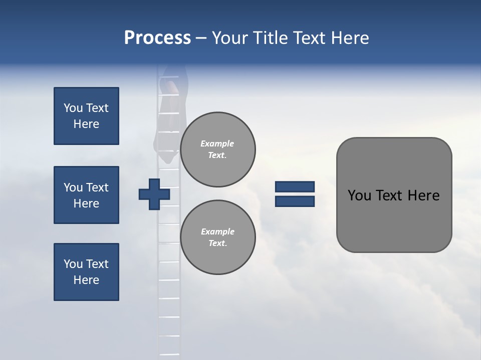 Equilibrium Peg Sunset PowerPoint Template