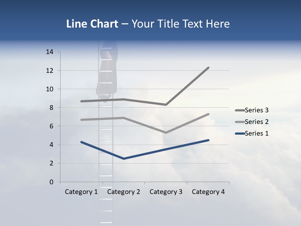 Equilibrium Peg Sunset PowerPoint Template