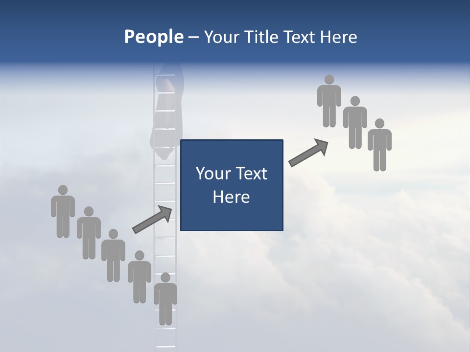 Equilibrium Peg Sunset PowerPoint Template
