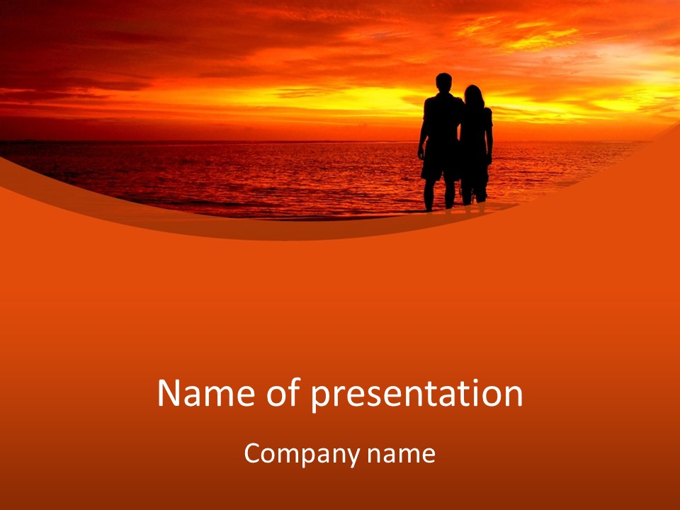 Paradise Tropical Hope PowerPoint Template