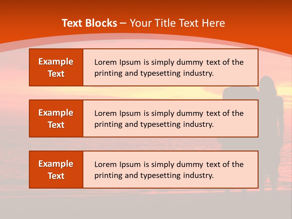 Paradise Tropical Hope PowerPoint Template
