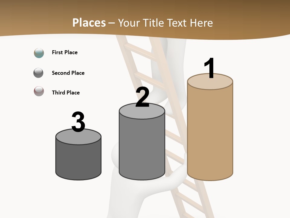 Sight Man Symbol PowerPoint Template