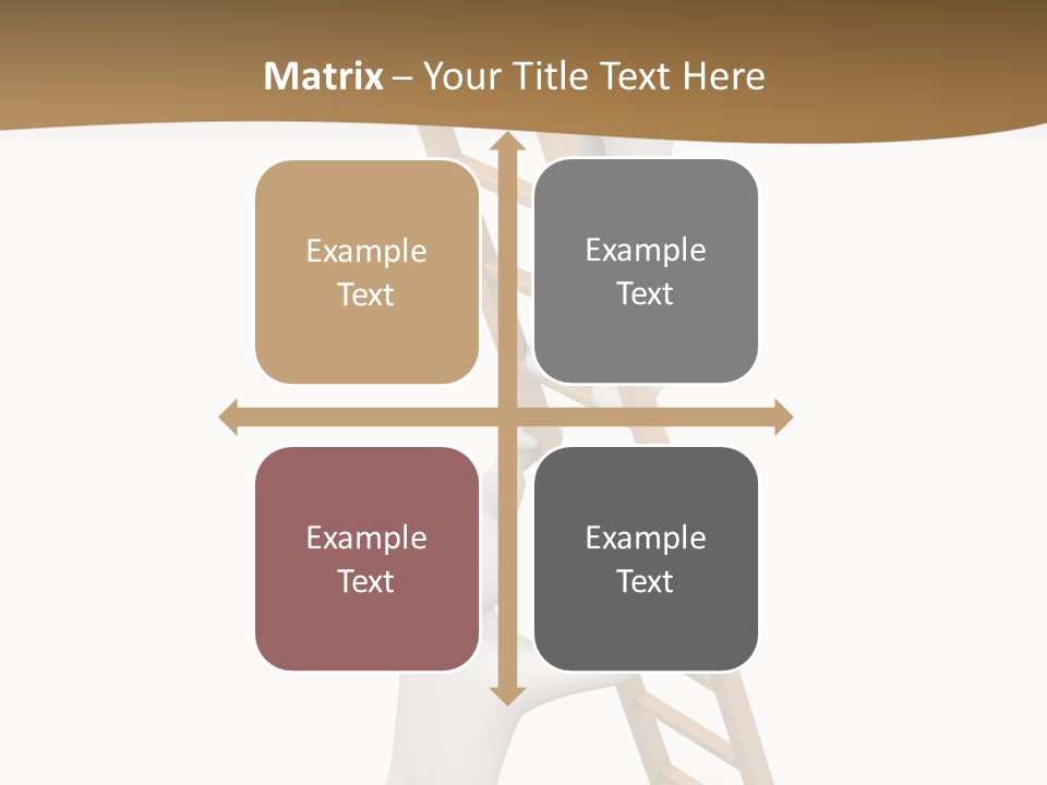 Sight Man Symbol PowerPoint Template
