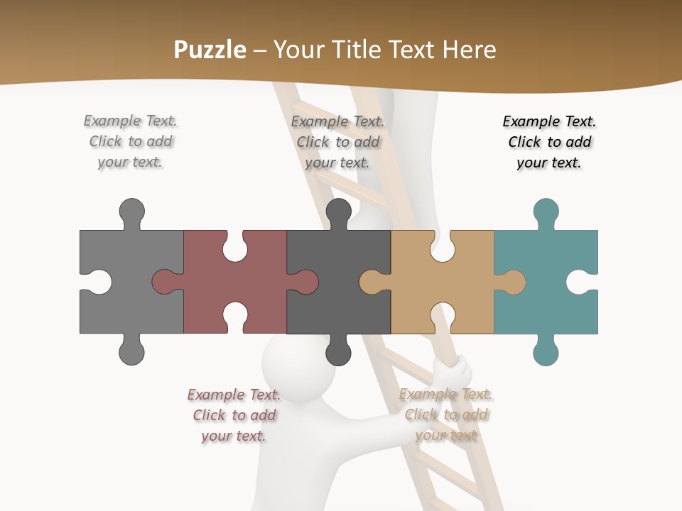 Sight Man Symbol PowerPoint Template