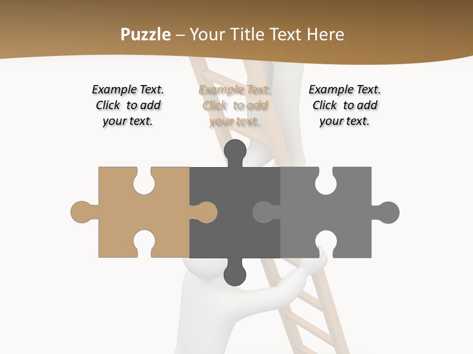 Sight Man Symbol PowerPoint Template