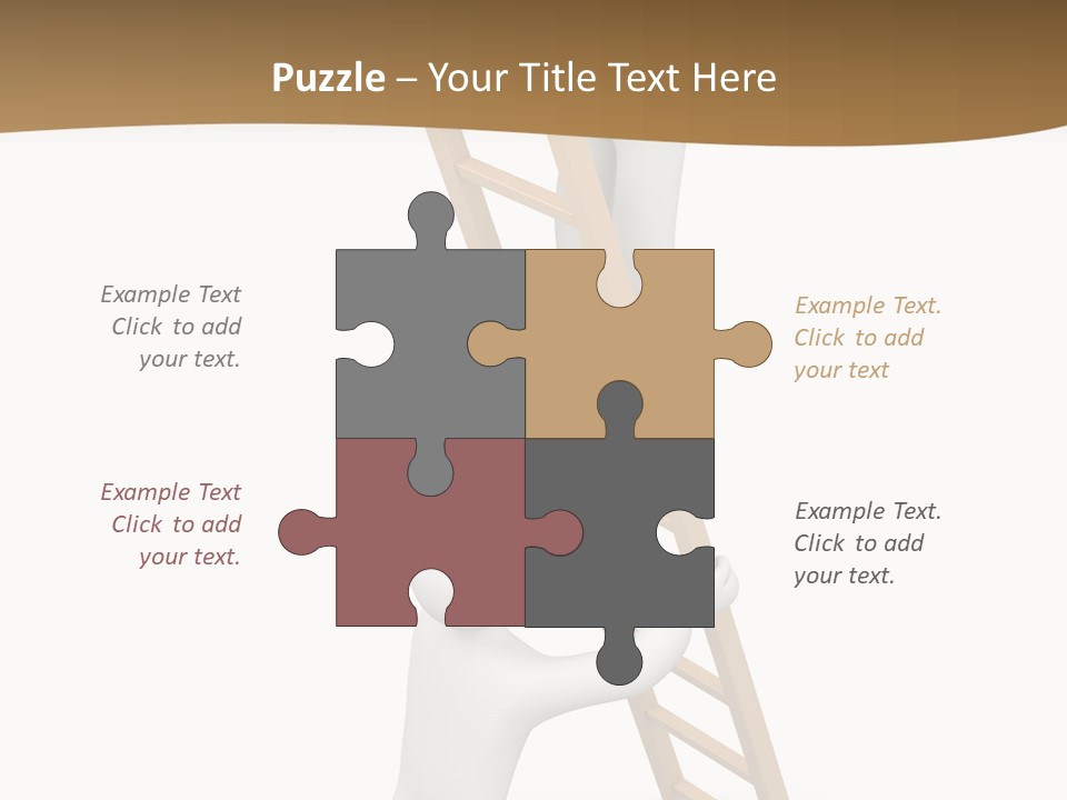 Sight Man Symbol PowerPoint Template