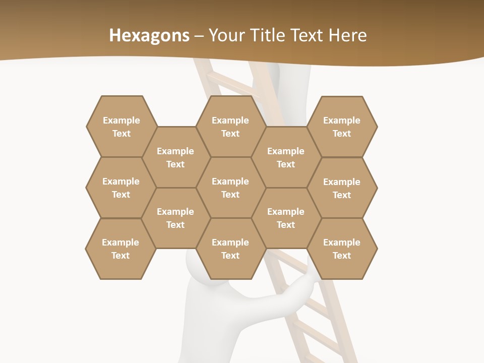 Sight Man Symbol PowerPoint Template