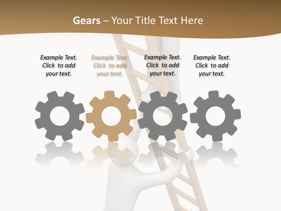 Sight Man Symbol PowerPoint Template