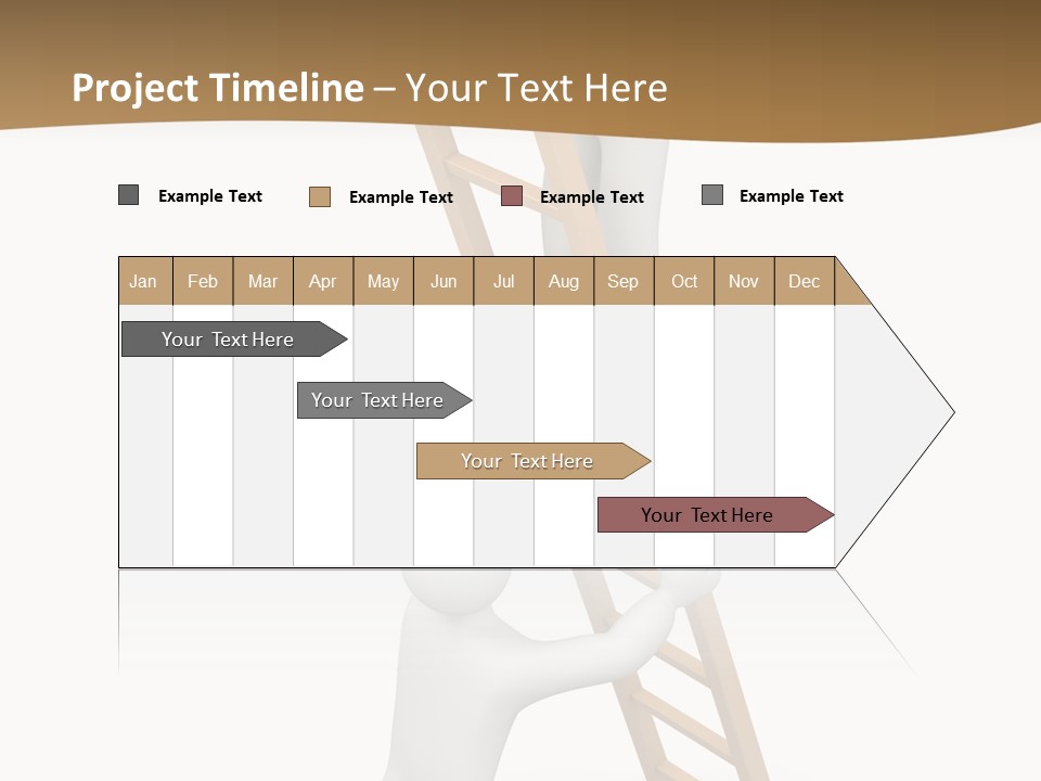 Sight Man Symbol PowerPoint Template