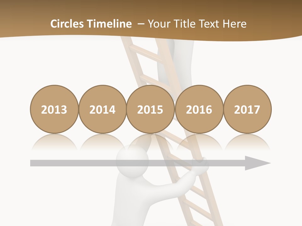 Sight Man Symbol PowerPoint Template