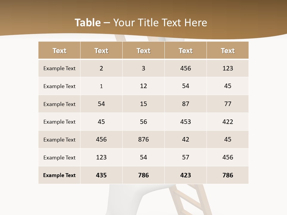 Sight Man Symbol PowerPoint Template
