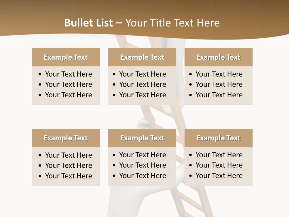 Sight Man Symbol PowerPoint Template