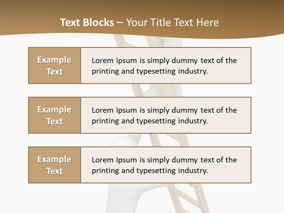 Sight Man Symbol PowerPoint Template