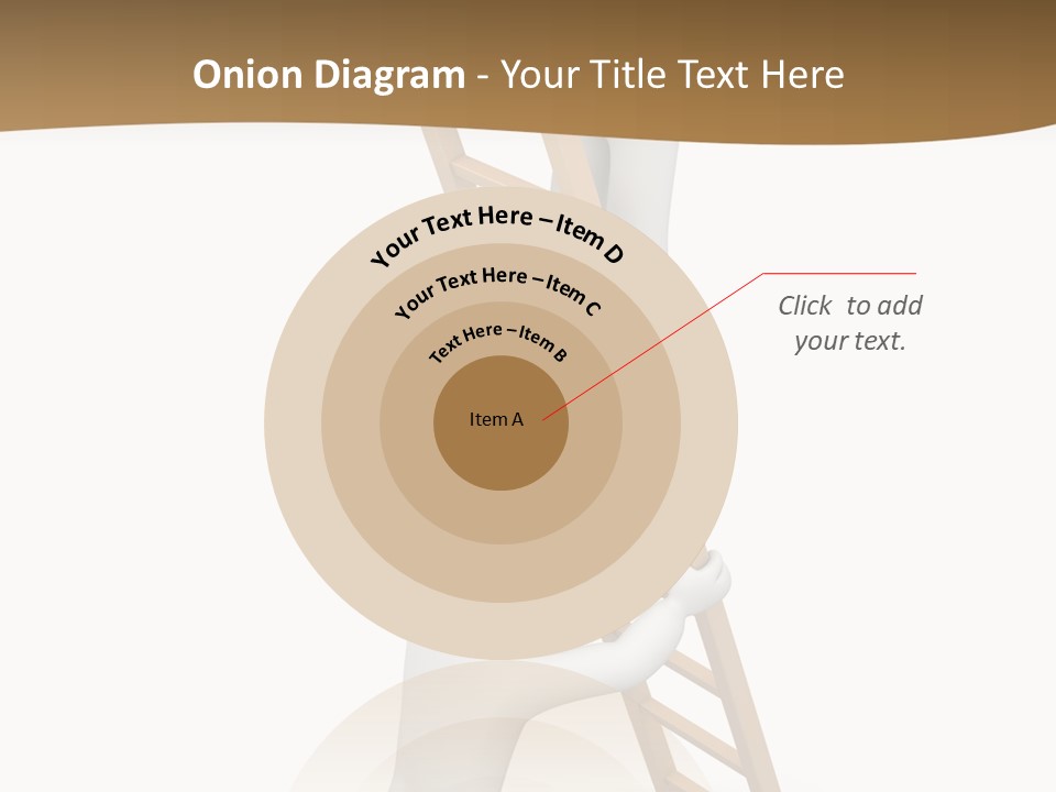 Sight Man Symbol PowerPoint Template