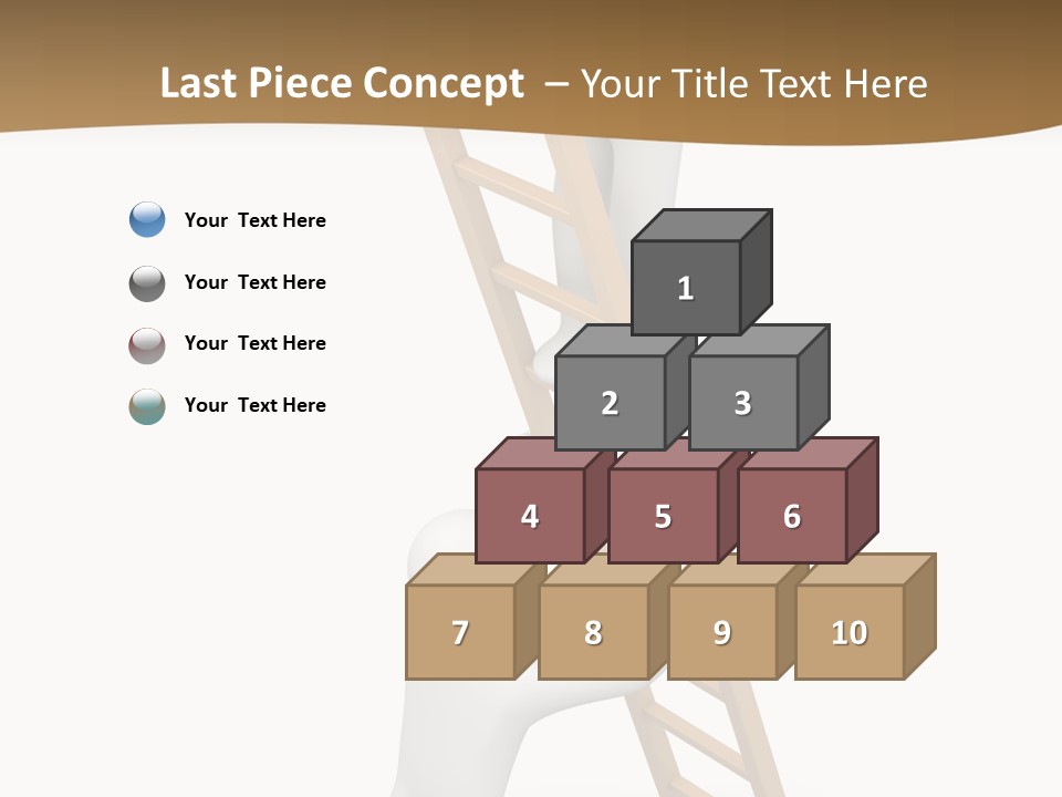 Sight Man Symbol PowerPoint Template